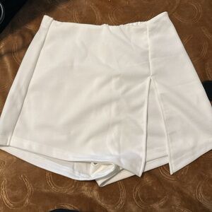 SHEIN Women's White Athletic Shorts